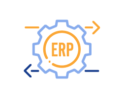 「ERP／基幹システムのリプレイスを検討している」アイコン